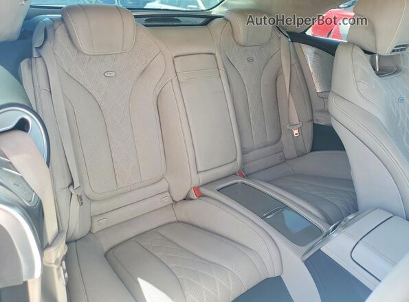 WDDXK8CB0HA024959 2017 MERCEDES-BENZ S Серый Вид задней части салона