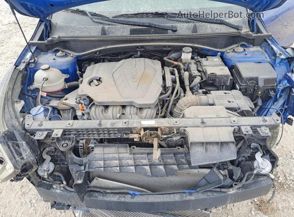 5XYK3CDF0SG289166 2025 KIA SPORTAGE Blue Widok naklejki z numerem VIN