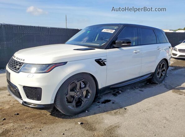 SALWR2RV0KA820384 2019 LAND ROVER RANGE Белый Задняя левая четверть