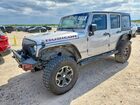 2017 Jeep Wrangler Unlimited Rubicon Silver vin: 1C4BJWFG2HL528615