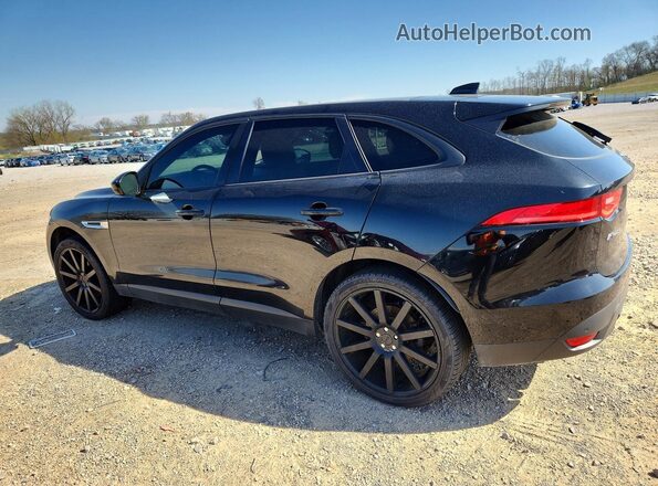 SADCJ2BV0HA047229 2017 JAGUAR F-PACE Black Tył prawy