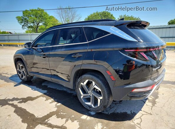 5NMJECAEXNH044886 2022 HYUNDAI TUCSON Black Задня права чверть