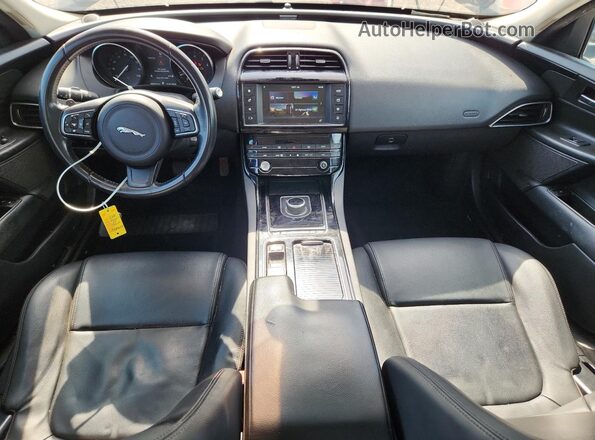 SAJAR4FX3JCP34624 2018 JAGUAR XF Черный Вид щитка приборов