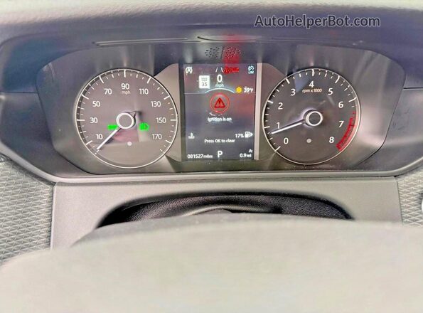 SALYB2EX1KA781941 2019 LAND ROVER RANGE ROVER White Vista del cuadro de instrumentos