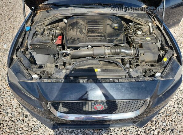 SAJAR4FX3JCP34624 2018 JAGUAR XF Черный Вид подкапотного пространства