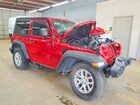 2023 Jeep Wrangler Sport Красный vin: 1C4GJXAN9PW636373
