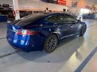 2017 Tesla Model S Синий vin: 5YJSA1E21HF209895