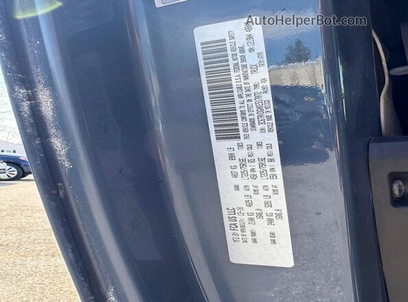 3C6TRVDGXKE517072 2019 RAM PROMASTER Blue Vista de los asientos traseros