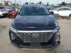 2020 Hyundai Santa Fe Sel Black vin: 5NMS33AD8LH267605