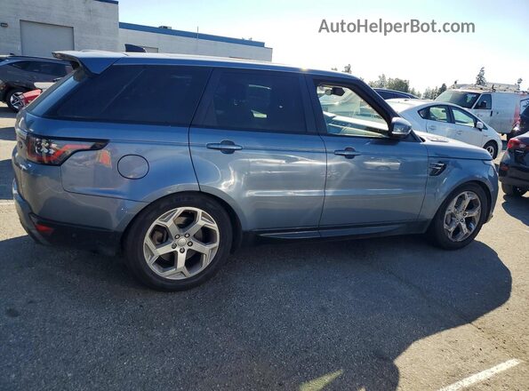 SALWR2RV3KA426698 2019 LAND ROVER RANGE Синий Передняя правая четверть