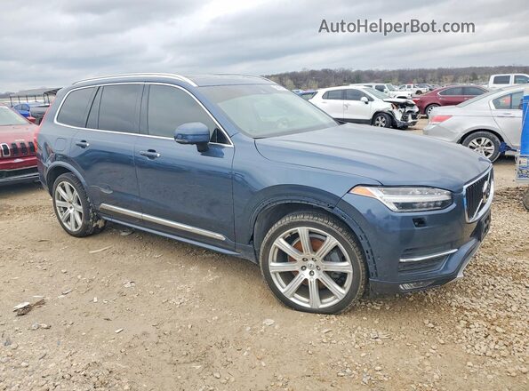 YV4A22PLXK1442899 2019 VOLVO XC90 Blue Widok z przodu
