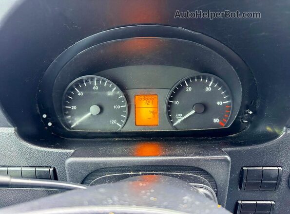 WD3PE7CD8GP190441 2016 MERCEDES-BENZ SPRINTER White Вид щитка приладів