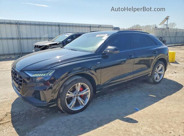 WA1EVBF12ND021879 2022 AUDI Q8 Черный Передняя левая четверть