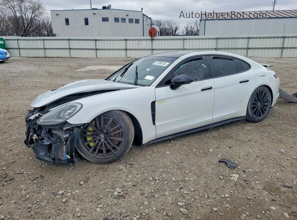 WP0AE2A71JL129961 2018 PORSCHE PANAMERA Белый Передняя левая четверть