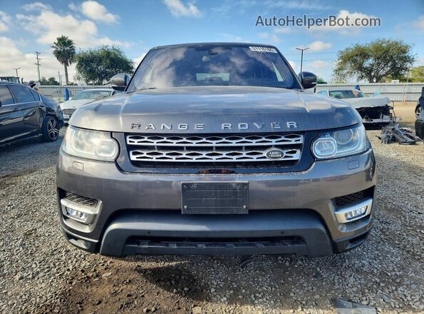 SALWR2PF5GA101490 2016 LAND ROVER RANGE Gray Widok z tyłu