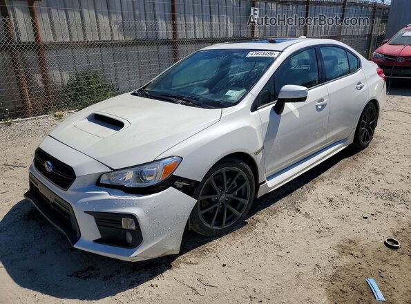 JF1VA1F66K8822428 2019 SUBARU WRX Белый Передняя левая четверть