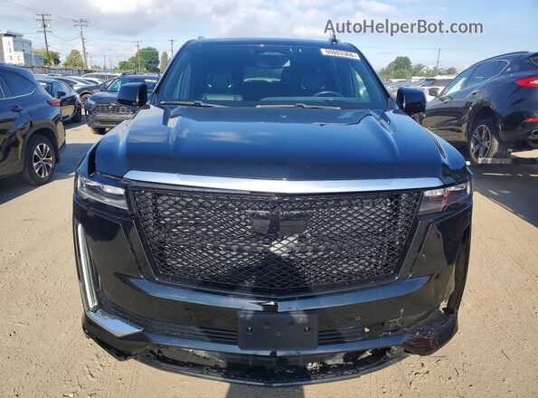 1GYS4JKL3NR133858 2022 CADILLAC ESCALADE Черный Вид сзади