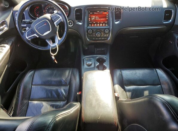 1C4SDHCT7HC690549 2017 DODGE DURANGO Белый Вид щитка приборов
