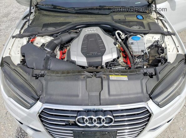 WAU23AFC6JN095012 2018 AUDI OTHER Белый Вид подкапотного пространства