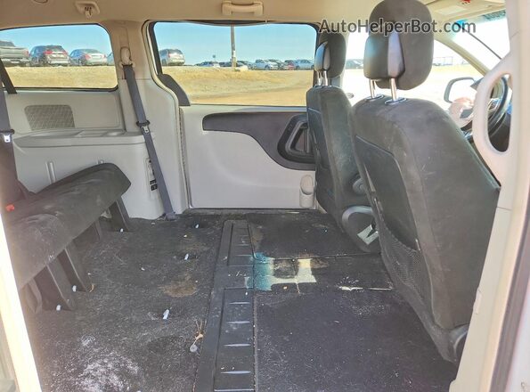 2C4RDGDG1GR241772 2016 DODGE CARAVAN White Vista del compartimento del motor