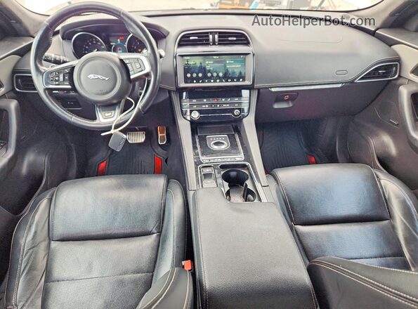 SADCM2FV3LA641324 2020 JAGUAR F-PACE White Սարքավորումների վահանակի տեսք
