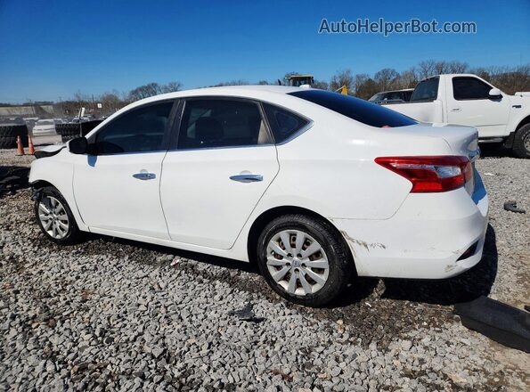 3N1AB7APXHL669607 2017 NISSAN SENTRA White Задня права чверть