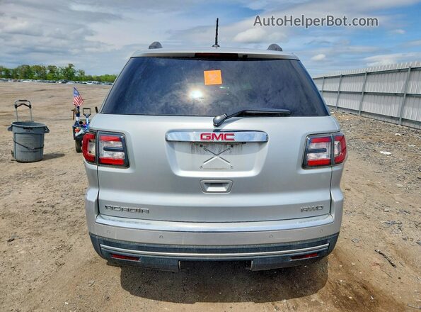 1GKKVPKD1GJ324957 2016 GMC ACADIA Серебряный Вид салона спереди