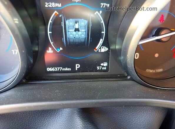 SADCJ2EV9JA252811 2018 JAGUAR F-PACE Белый Вид щитка приборов