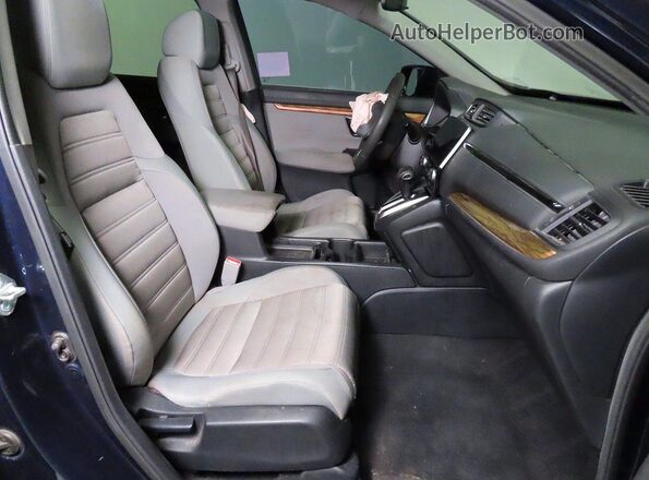 7FARW1H58HE027993 2017 HONDA CRV Синий Вид сзади