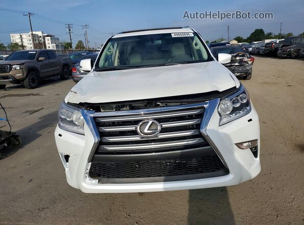 JTJBM7FX3K5225588 2019 LEXUS GX White Widok z przodu