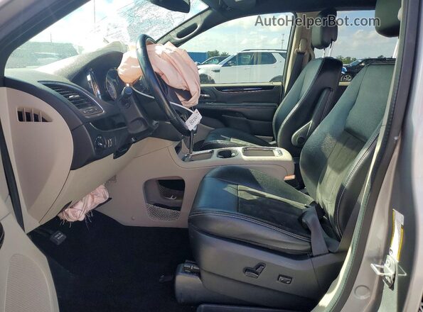 2C4RDGCG9KR518226 2019 DODGE GRAND Серебряный Вид панели приборов