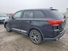 2017 Mitsubishi Outlander Es Черный vin: JA4AZ2A37HZ049471
