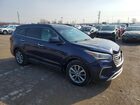 2017 Hyundai Santa Fe Se Blue vin: KM8SM4HF2HU222827