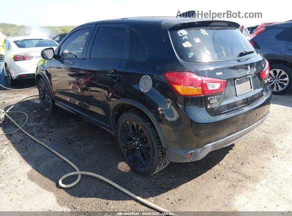 JA4AP3AUXHZ042874 2017 MITSUBISHI OUTLANDER SPORT Черный Задняя левая четверть