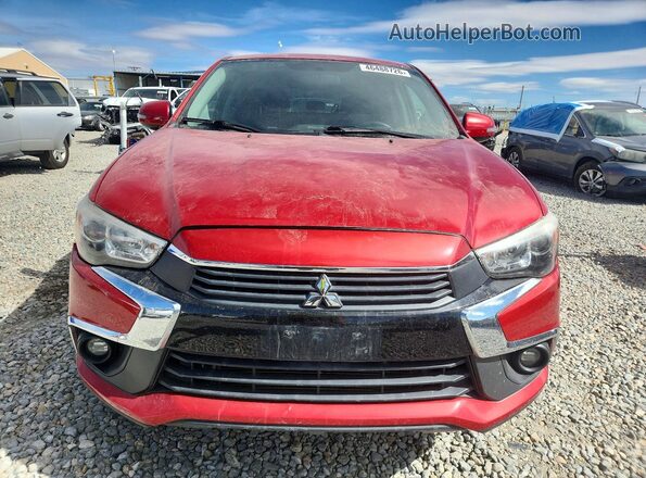 JA4AP3AW2HZ019218 2017 MITSUBISHI OUTLANDER Красный Вид спереди