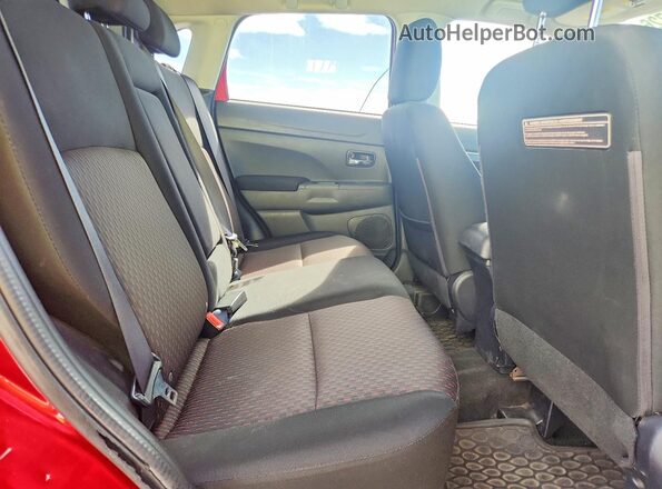 JA4AP3AW2HZ019218 2017 MITSUBISHI OUTLANDER Красный Вид задней части салона