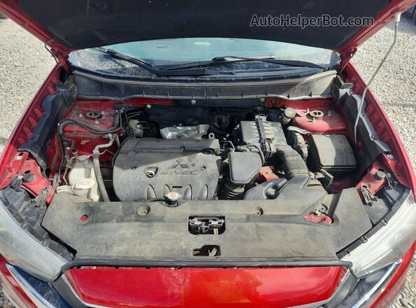 JA4AP3AW2HZ019218 2017 MITSUBISHI OUTLANDER Красный Вид подкапотного пространства