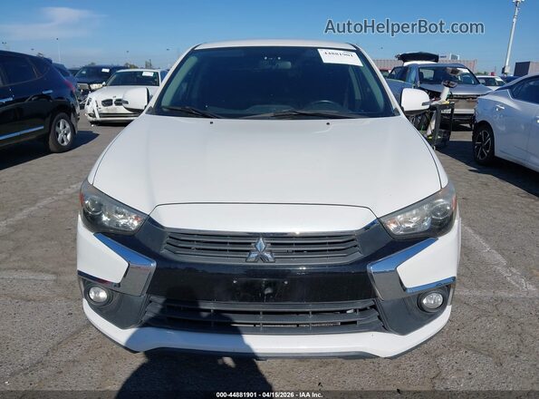 JA4AP3AW5HZ046901 2017 MITSUBISHI OUTLANDER SPORT White წინა ხედი
