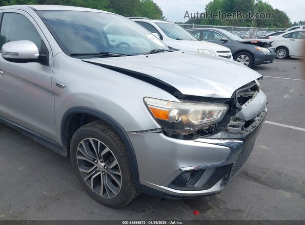 JA4AP3AW6JU013151 2018 MITSUBISHI OUTLANDER SPORT Серебряный 