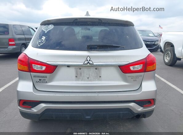 JA4AP3AW6JU013151 2018 MITSUBISHI OUTLANDER SPORT Серебряный 