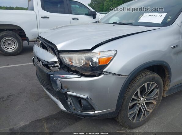 JA4AP3AW6JU013151 2018 MITSUBISHI OUTLANDER SPORT Серебряный 