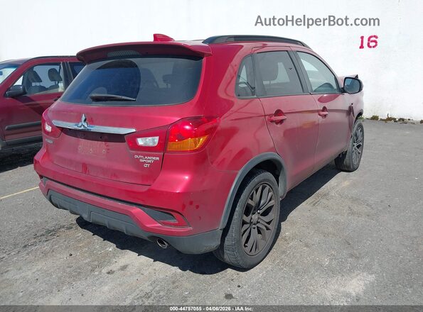 JA4AP4AW2KU006754 2019 MITSUBISHI OUTLANDER SPORT Красный Задняя правая четверть