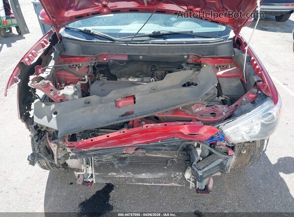JA4AP4AW2KU006754 2019 MITSUBISHI OUTLANDER SPORT Красный Вид сзади