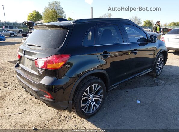 JA4AP4AW4JU019388 2018 MITSUBISHI OUTLANDER SPORT Black Հետևի աջ