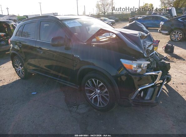 JA4AP4AW4JU019388 2018 MITSUBISHI OUTLANDER SPORT Black Առջևի աջ