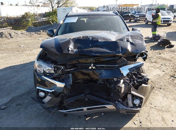 JA4AP4AW4JU019388 2018 MITSUBISHI OUTLANDER SPORT Black Դիմացի տեսք