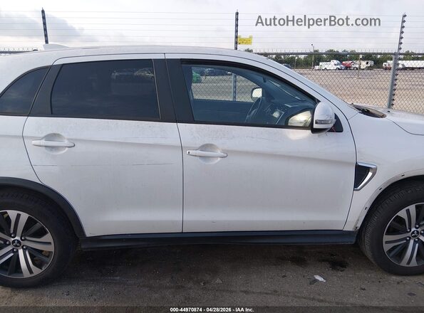 JA4APVAUXMU012079 2021 MITSUBISHI OUTLANDER SPORT White Widok wnętrza z tyłu