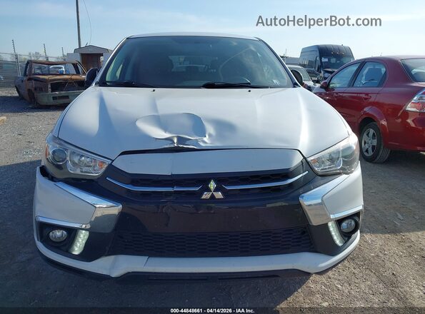 JA4AR3AW5JU019159 2018 MITSUBISHI OUTLANDER SPORT Белый Вид щитка приборов