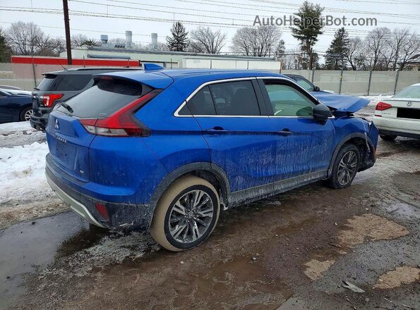 JA4ATWAA0RZ002016 2024 MITSUBISHI ECLIPSE Синий Задняя правая четверть