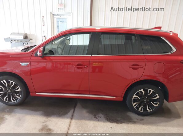 JA4J24A55JZ071749 2018 MITSUBISHI OUTLANDER PHEV Red 